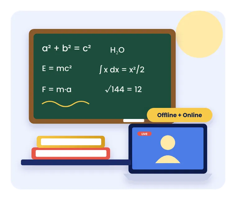 Classroom and online classes at Scholar's Career Institute